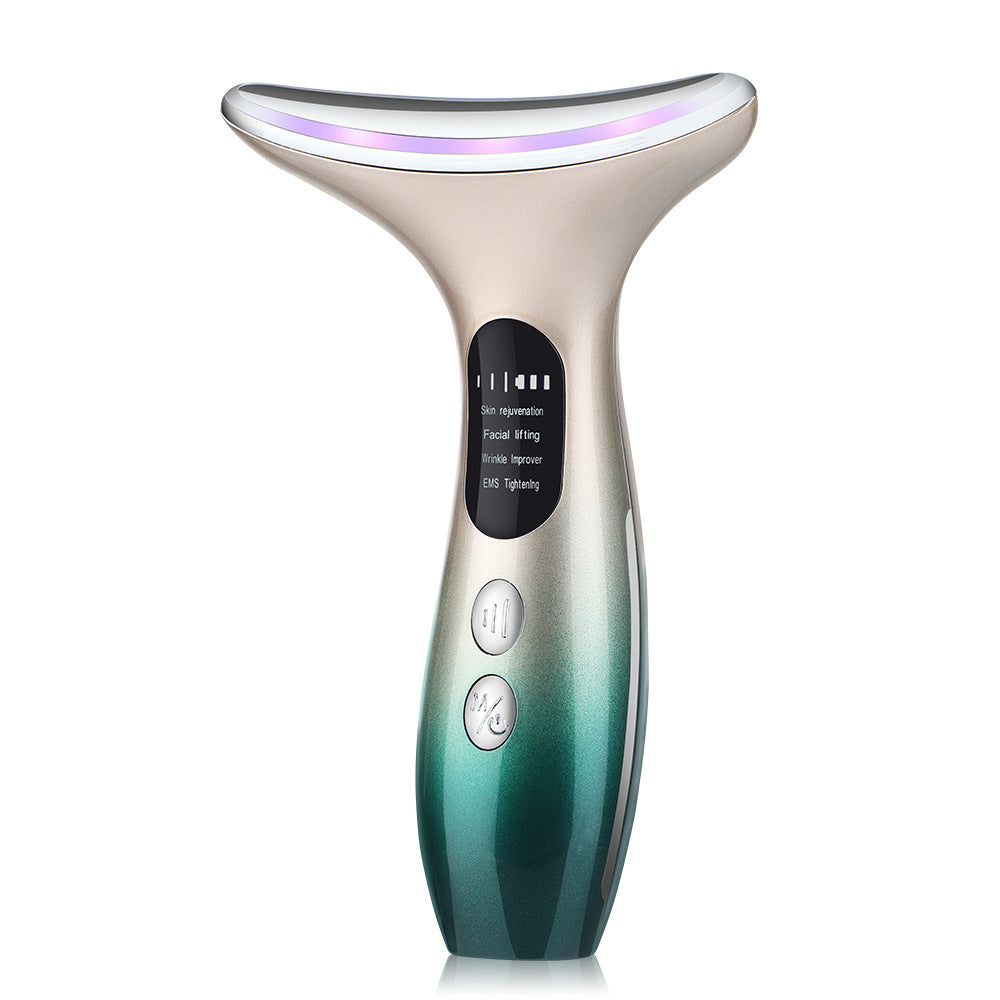 Home Neck Massager with LED Skin Tightening Device