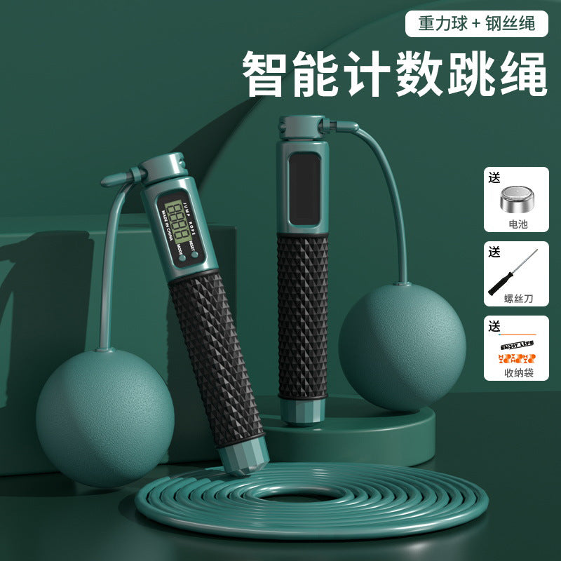 Smart Electronic Wireless Counting Jump Rope for Adults