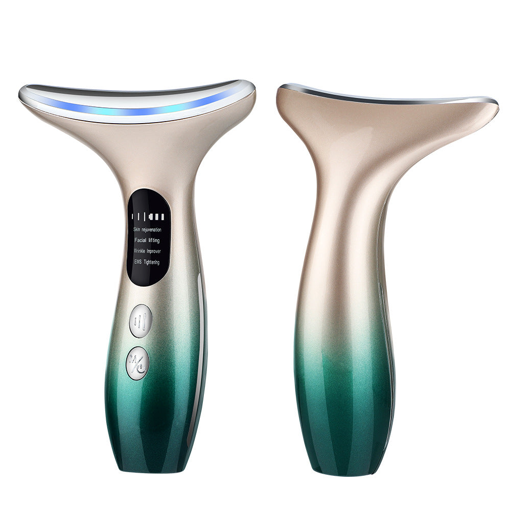 Home Neck Massager with LED Skin Tightening Device